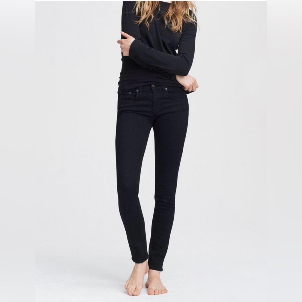 Rag & Bone Black Skinny Jeans
